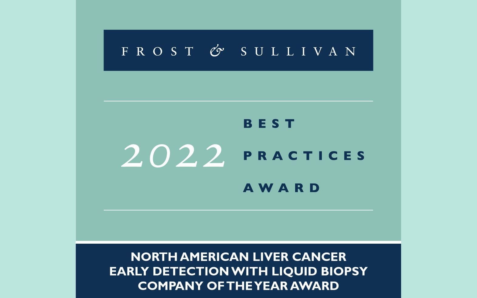 PR Newswire: Helio Genomics Named Frost & Sullivan Company of the Year